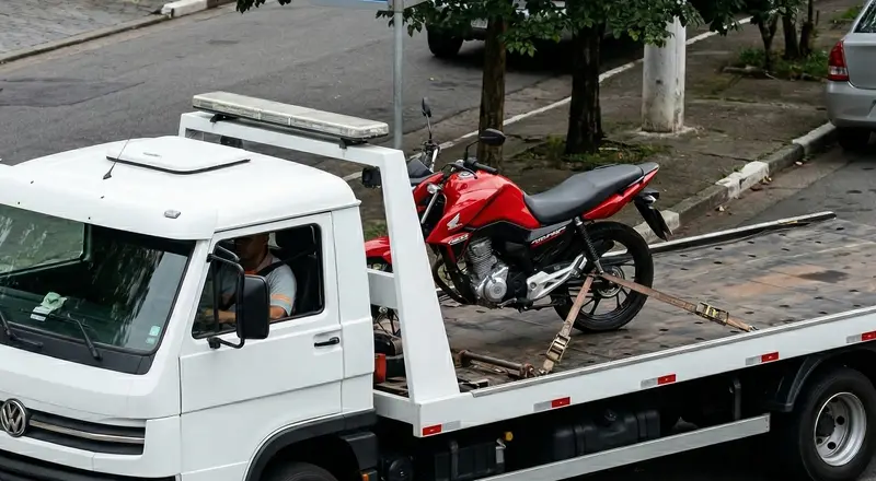 Reboque de moto em Juiz de Fora – guincho especializado para motocicletas